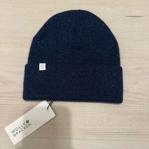 Molly Bracken Sparkling Navy Beanie